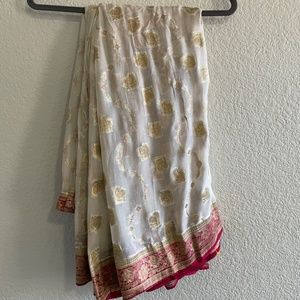 Silk woven saari